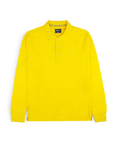 Men's Full Sleeve Polo - Yellow